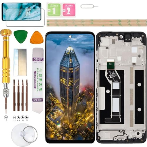Gadget Troops Conjunto de pantalla LCD para Motorola Moto G05 XT2523-3, MC43C Kit de repuesto de pantalla