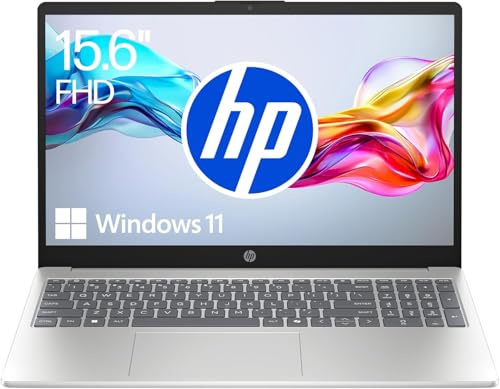 HP Laptop | 15,6 FHD Display | Intel Core i5-1334U | 16 GB DDR4 RAM | 512 GB SSD | Intel Iris Xe Graphics | Windows 11 Home | QWERTZ | Natural Silver