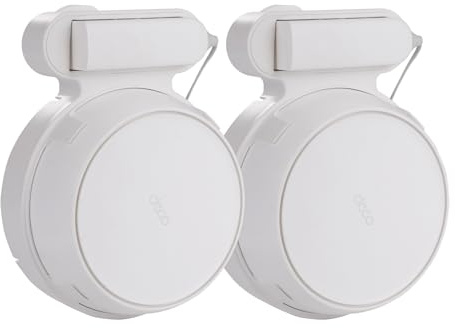 STORAGBT Router Wall Mount Bracket for TP-Link Deco BE23/BE25/BE3600/BE5000, No Drill Screwless Mount, Cable Management Holder to Hide Wires, Lossless Installation for WiFi 7 Mesh Wi-Fi System(2pack)