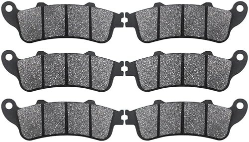 Genérico Pastillas de freno de motocicleta Para Honda CBR1100 XX CBR 1100 XX Blackbird 1997-2008 Kit de pastillas de freno delanteras y traseras para motocicleta