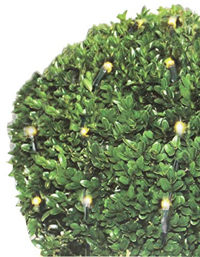 Lichterkette für Buchsbaum - 100 LED`s, Ø90cm, warmweißes Licht für Innen und Außen - Weihnachtsdekoration