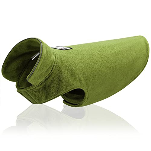 Hundemantel Winter Polarfleece-Material kalt und warm kalt und warm Hundekleidung Hundepulli Sweatshirt Hund Winterjacke Baumwolle für Hunde Grün XS