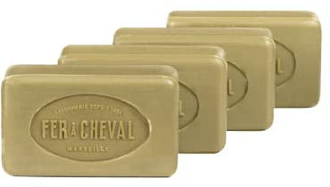 Fer à Cheval - Véritable Savon de Marseille - Savonnette (OLIVE 4x100g)