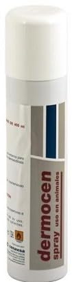 CENAVISA Dermocen Soft Aerosol 300ml Spray de Proteccion de heridas de Perros, Gatos,Caballos, ovejas...Spray para curacion de heridas. Spray de desinfeccion.