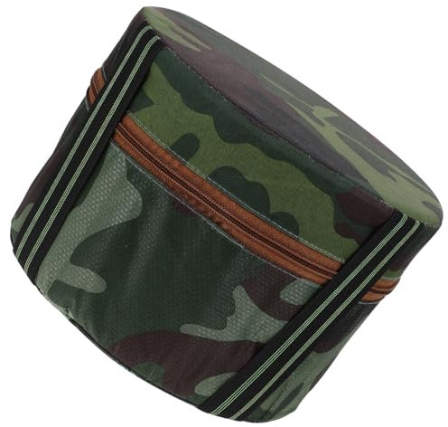 KITANDOVE Fahrbarer Gartensitz Rollhocker Für Gartenarbeit Klappbarer Hocker Mit Schaumstoff Leicht Und Stabil Für Outdoor Und Heimgebrauch