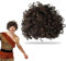 KALUROIL Bellatrix Lestrange Perücke - Afro Perücke Damen, Peruecken Damen, Wigs, Afro Perücke, Perrücke Frauen, Perücke Damen, Perrücke, Perrücke Frauen Halloween, Pennywise Perücke - Stilvoll