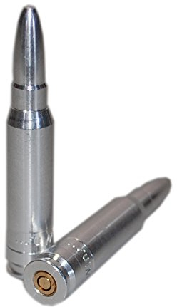 Flachberg Pufferpatronen Alu 308 Win (Silber) Kaliber 308 Win Pufferpatrone 2 Stück