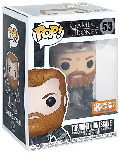 Funko Pop – Figurine Tormund Giantsbane de Game of Thrones (exclusivité Snowy) #53