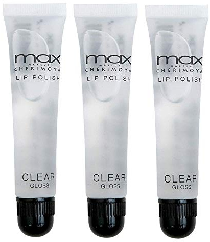 Cherimoya MAX Makeup Clear Lip Polish bulk (3 Pieces)