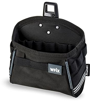 ProClick Tool-Pouch L 16 - Profi Gürtel-Werkzeugtasche aus Hochbelastbarem Synthetikgewebe - Nageltasche Dachdecker mittelgroße Werkzeugtasche/Arbeitstasche Herren Baustelle von Wfix