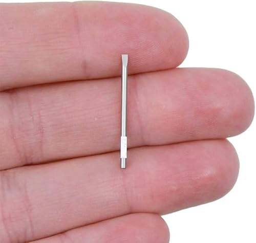 Swiss Made Bergeon Tournevis de rechange Lames de rechange pour tournevis 30080 30081 Outil d'horloger (0,50-3,00 mm) (2, 1,6 mm/violet)