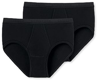 Schiesser Men's 2 Pack Sportslip Mit Eingriff - Original Feinripp Boxer Briefs (pack of 2)