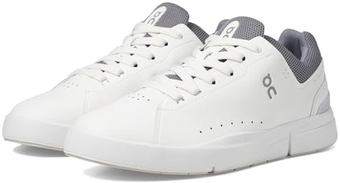 On The Roger Advantage 2 Damen-Sneaker, Weiß/Fossil, 40 EU