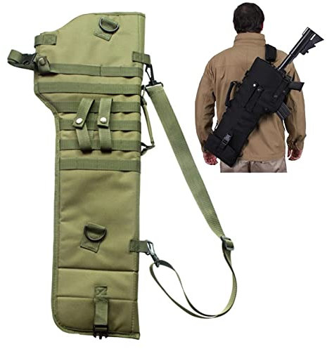 ANSNOW Estuche Blando para Armas de para Rifles Y Escopetas, Estuche Blando para Rifle con Mira Telescópica, Bolso Táctico para Armas para Escopetas con Asa, Correas de Hombro Ajustables, Bolso con