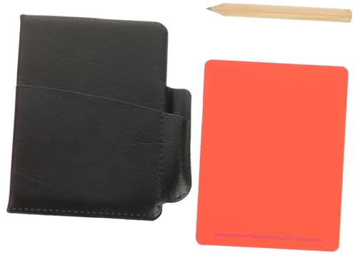 MUSISALY Fussball Schiedsrichter Karten Gelb Rote Karte Schiedsrichter Mit Tragbarem Kartenset Für Fußballspiele Und Sportereignisse