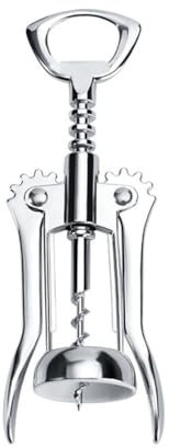 Plmvhpb 1 PZ Apribottiglie per Vino Rosso Portatile in Acciaio Inossidabile Tipo Ad Ala Sommelier in Metallo Cavatappi per Vino Apribottiglie Cavatappi Durevole Facile Installazione