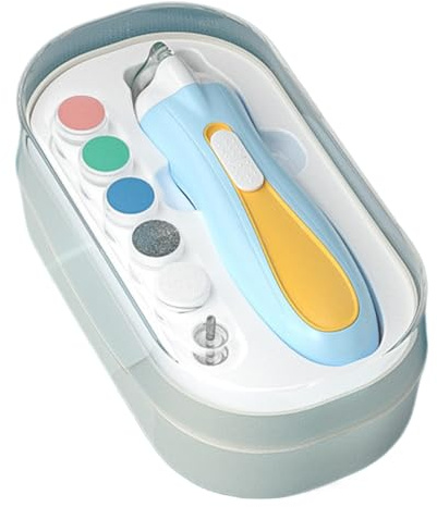 Cortaúñas Para Hombres - Lima De Uñas Para Bebés, Lima De Uñas Eléctrica Para Bebés | Excelentes Materiales Cortaúñas Con Cubierta Antipolvo, Cortaúñas, Con Luz LED, Recargable Para Uñas Gruesas