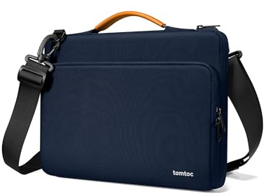 tomtoc 360° Housse pour Nouveau 16 Pouces MacBook Pro M5 Pro/A3428 Pro M5 Max/A3429 2026, M4/M3/M2/M1 (2024-2019), ASUS Vivobook 16, Hydrofuge Sacoche pour ordinateur portable Porte-documents