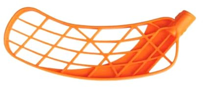 YEJBBUC Floorball Sticks Blade Equipment Easy Installation Inline Hockey Stick Blade Orange Right Hand for 18mm stick