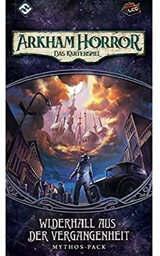 Fantasy Flight Games, Arkham Horror: LCG – Widerhall aus der Vergangenheit, Erweiterung, Expertenspiel, Kartenspiel, 1-4 Spieler, Ab 14+ Jahren, 45+ Minuten, Deutsch