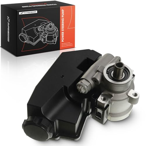 A-Premium Power Steering Pump, with Reservoir, Compatible with Jeep Grand Cherokee 1993-1995, Cherokee 1991-1995, Comanche 1991-1992, 4.0L Gas
