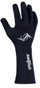 Sailfish® Neoprene Glove Schwimmhandschuhe | Wärmende Neoprenhandschuhe für kaltes Wasser | 2 mm dick & | Schaft & rutschfest | Unisex Schwimmzubehör Open Water & Triathlon | Kälteschutz Schwimmen