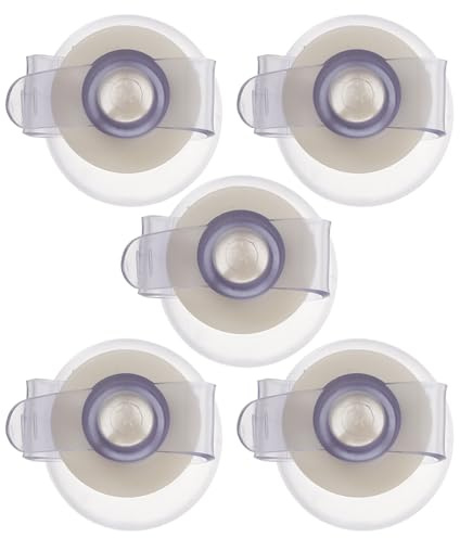 Beavorty 5pcs Pvc Inflatable Air Valve Replacement for Air Mattress and Kayak, Quick Inflate Plastic Nozzle Caps with Seal, Suitable for Camping and Boating Accessories