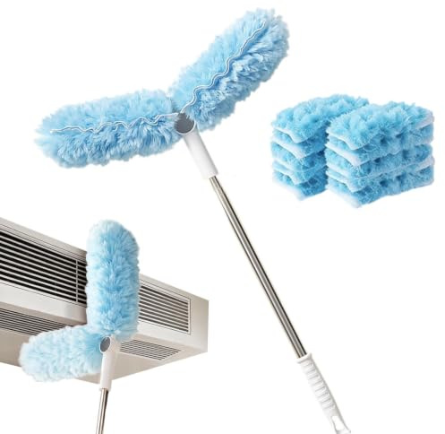 Lång Dammvippa för Högt i Med förlängningsskaft mikrofiber