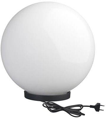 Dopo Lighting - Lampada da terra con sfera GLOU per esterno Ø40cm