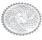 Zerodis Kreissägeblatt Mähmesser Ersatzmesser Schneidblatt Freischneider Klinge Scharf 40 Zähne 1 Inch Hole für Handkreissägen Holzarbeiten Aehr Hochwertig