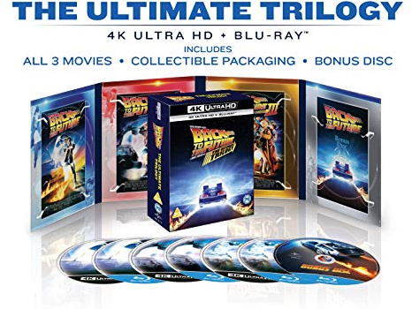 Back To The Future: The Ultimate Trilogy (4K Ultra-HD) [Blu-ray] [2020] [Region Free]
