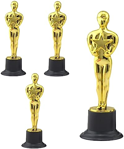 SVOCK 4 Stück mini pokale, Fussball Pokal, Kinder-Trophäenpokal, Tasse Kinder Kunststoff für Fußball-Sportauszeichnungen und Preisverleihungsgalas, um den Teamzusammenhalt zu erhöhen