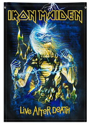 Banderola Decorativa Iron Maiden
