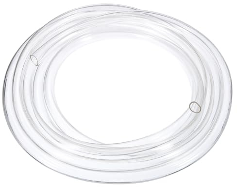 QUARKZMAN PVC-slang, 13 mm ID x 16 mm OD – 13 fot långt klart vinylvattenrör, lätt flexibelt plastvattenrör för akvaonik, luftslang, bevattning