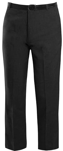 shelikes Mens Formal Trousers Business Trouser Office Work Pants (Without Belt)