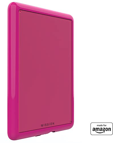 Made For Amazon Clear Case, in Raspberry, with Screen Protector for Kindle Paperwhite (4th Generation, 2018 Release)
