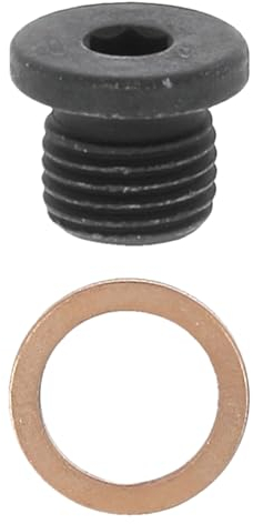 Restagraf - Bouchon de Vidange avec Joint Assemblé - M14-1,5 x 12 mm - Acier - Compatible avec Audi, Mercedes, Seat, Škoda, Volkswagen (Certains Moteurs) - Réf. 221478 - Blister de 2