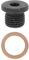 Restagraf - Bouchon de Vidange avec Joint Assemblé - M14-1,5 x 12 mm - Acier - Compatible avec Audi, Mercedes, Seat, Škoda, Volkswagen (Certains Moteurs) - Réf. 221478 - Blister de 2