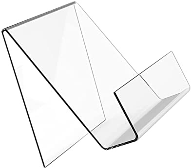 YARNOW 2 Pz Espositore Anticaduta Scaffale Per Libri in Acrilico Cornice Di Fumetti Espositori Tavolo Supporto Da Tavolo Cavalletto Da Tavolo Porta Tablet Da Auto Leggio Immagine Fumetto
