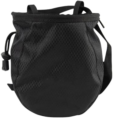 EIHI Chalkbag,Chalkbag Boulder,Bouldern,Chalk Bag, Boulder Chalk Bag,Magnesia-Beutel mit Karabiner, Hüftgurt und Taschen, Kreide-Beutel auch für Crossfit und Gewichtheben