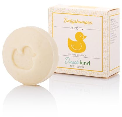 Duschkind festes mildes Babyshampoo-Baby & Kind Feste Reinigung mit Calendula und Panthenol für Babyhaut entwickelt