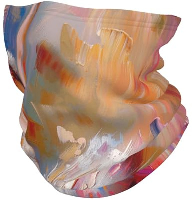 Cache-cou d'hiver élastique réglable peinture à l'huile ballet danseuse Snood multifonction Snoods pour homme femme unisexe