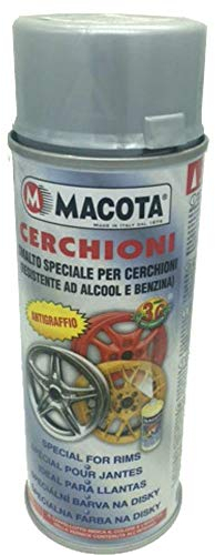 Macota 1210076 Vernice Alluminio Ruote Spray Smalto Speciale per Cerchioni