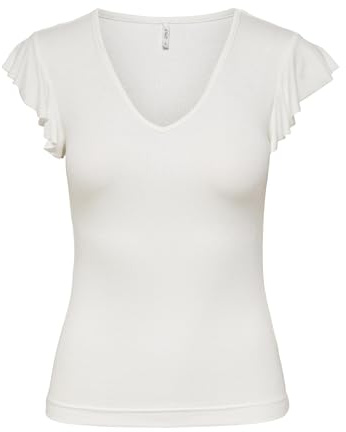 ONLY Onlbelia S/L JRS Top para Mujer Cloud Dancer XL