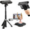 POP 2 3D-Scanner mit Handyhalter und Powerbank, 0,05mm Genauigkeit Hochpräziser 3D-Scanner 10 fps Scangeschwindigkeit für 3D-Farbdrucker, Handheld und Desktop-3D-Scanner