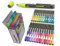 24 Confetti Colors Acrylic Paint Pens Markers Set 3mm Medium Tip, Rock Painting, Glass, Mugs, Wood, Metal, Canvas, Pottery, Plastic, DIY Projects, Illustration. Non Toxic, Waterbased, Quick Drying