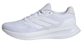 adidas Damen Runfalcon 5 Running Shoes Laufschuhe, Cloud White/Cloud White/Cloud White, 40 2/3 EU
