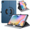 TiMOVO Hülle Kompatibel mit Galaxy Tab S6 Lite 2024/2020/2022, 90 Grad Drehbar Ständer Schutzhülle mit S Stifthalter, Auto Schlaf/Aufwach Hülle für Galaxy Tab S6 Lite 10.4 Tablet Jeans Blau
