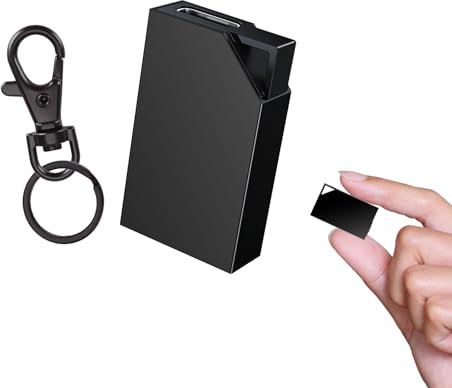 Diktiergerät Mini 64 GB Speicher, Voice Recorder Wiederaufladbar Über USB, Diktiergerät und Sprachaktivierung, Aufnahmegerät Mit Mikrofon, Diktiergerät Mit Schreibfunktion, Meetings und Interviews