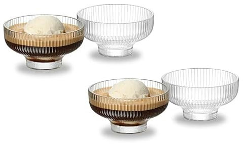 Nespresso Dessertschalen gläser Pack of 4